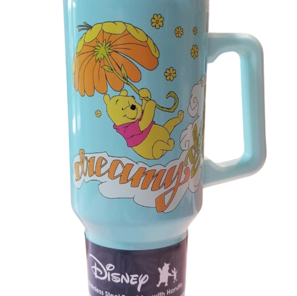 Disney Winnie The Pooh Stainless Steel Tumbler 40 Ounce NWT